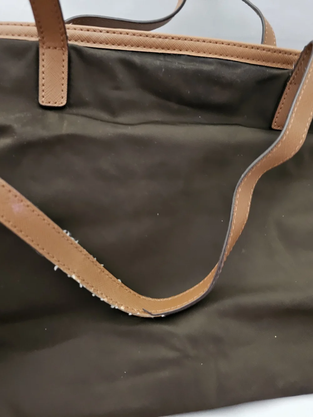 Michael Kors Kempton Brown and Tan Tote Bag